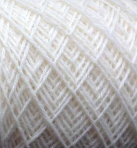 This soft, wooly, organic Poll Dorset from Renaissance Dyeing is bred and sheared in France and then Spun in Northern Italy's renowned woolen mills.